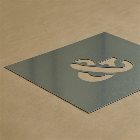 sheet metal stencils|4 inch metal stencils.